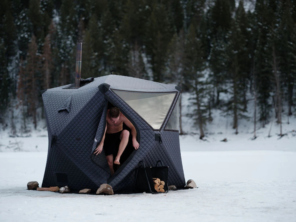 Portable Woodfired Sauna tent